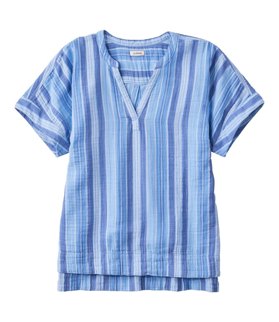 Women's Cloud Gauze Shirt, Short-Sleeve - L.L.Bean Customer Favorite