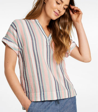 Women's Cloud Gauze Shirt, Short-Sleeve - L.L.Bean Customer Favorite