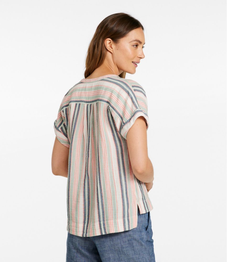 Women's Cloud Gauze Shirt, Short-Sleeve - L.L.Bean Customer Favorite