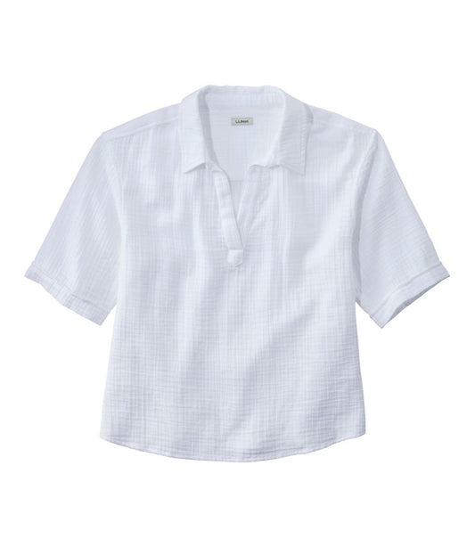 Women's Cloud Gauze Shirt, Polo - L.L.Bean Exclusive