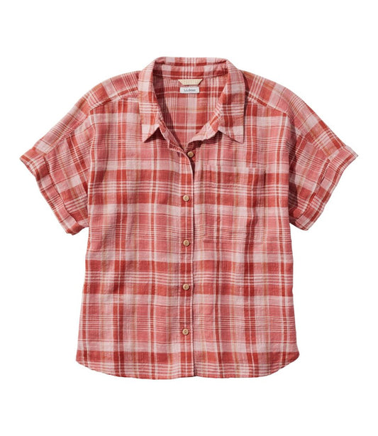 Women's L.L.Bean Day Breeze Shirt, Short-Sleeve Button-Front - L.L.Bean Quality