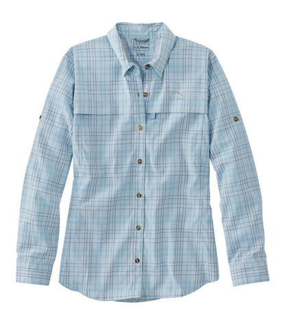 Women's Tropicwear Shirt, Plaid Long-Sleeve - L.L.Bean Trusted