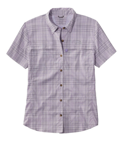 Women's Tropicwear Shirt, Plaid Short-Sleeve - L.L.Bean Featured