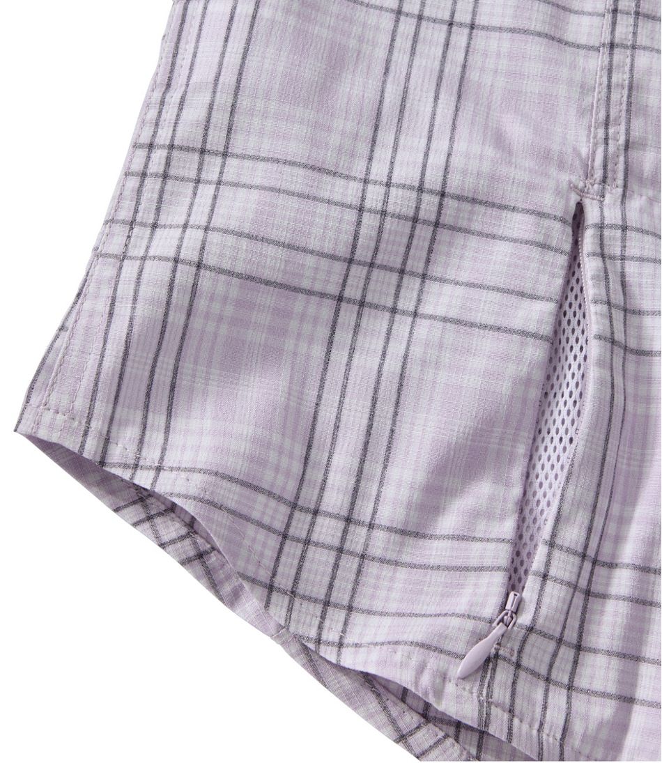 Women's Tropicwear Shirt, Plaid Short-Sleeve - L.L.Bean Featured