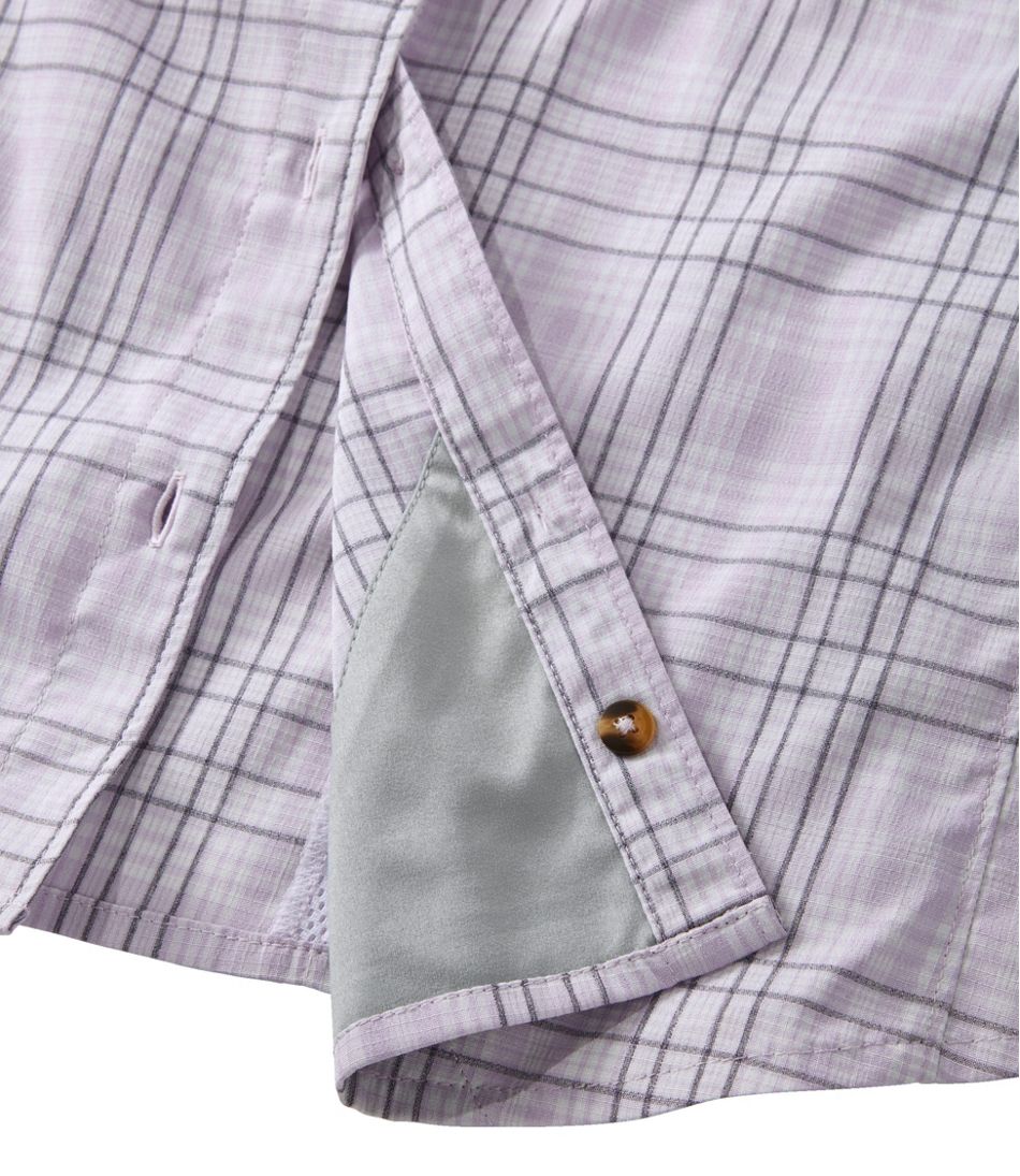 Women's Tropicwear Shirt, Plaid Short-Sleeve - L.L.Bean Featured