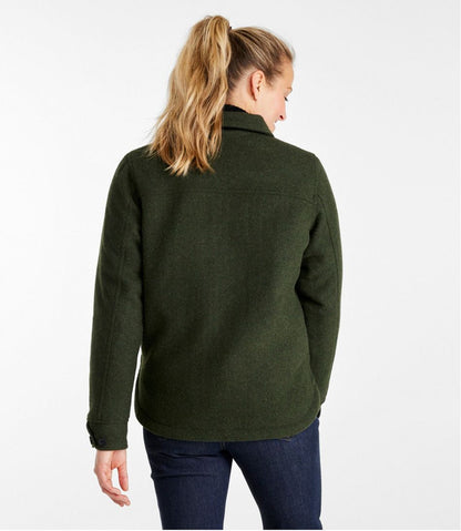 Women's Maine Guide Zip Front Jac-Shirt with Primaloft - L.L.Bean Trending