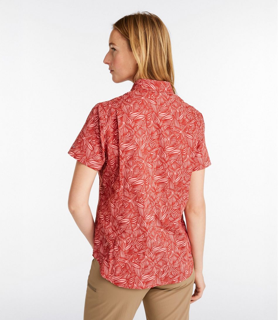 Women's Tropicwear Shirt, Short-Sleeve Print - L.L.Bean Best Seller
