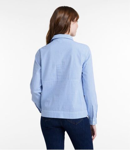Women's Vacationland Seersucker Anorak - L.L.Bean Essential