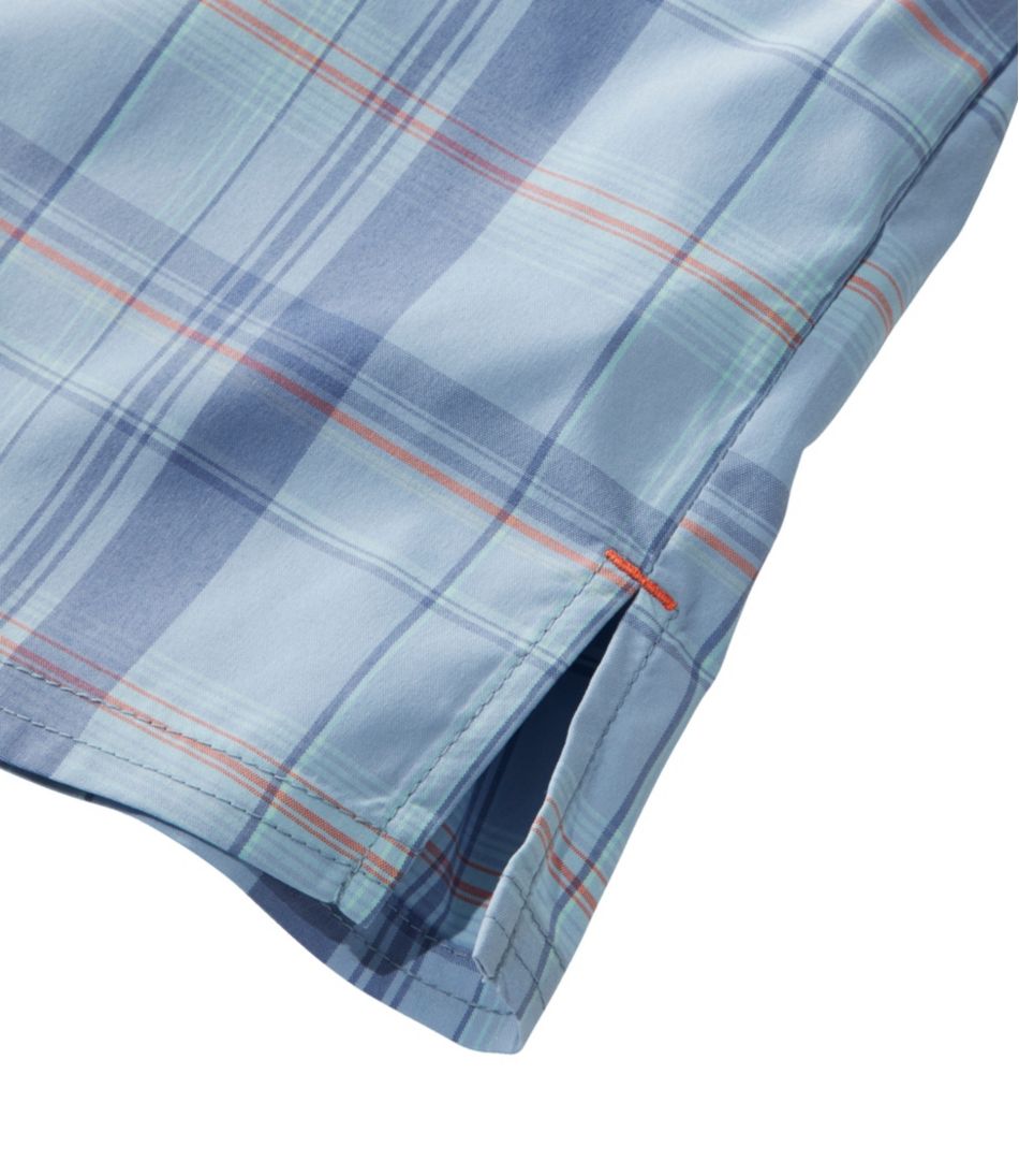 Women's Everyday SunSmart® Woven Shirt, Short-Sleeve Plaid - L.L.Bean Value