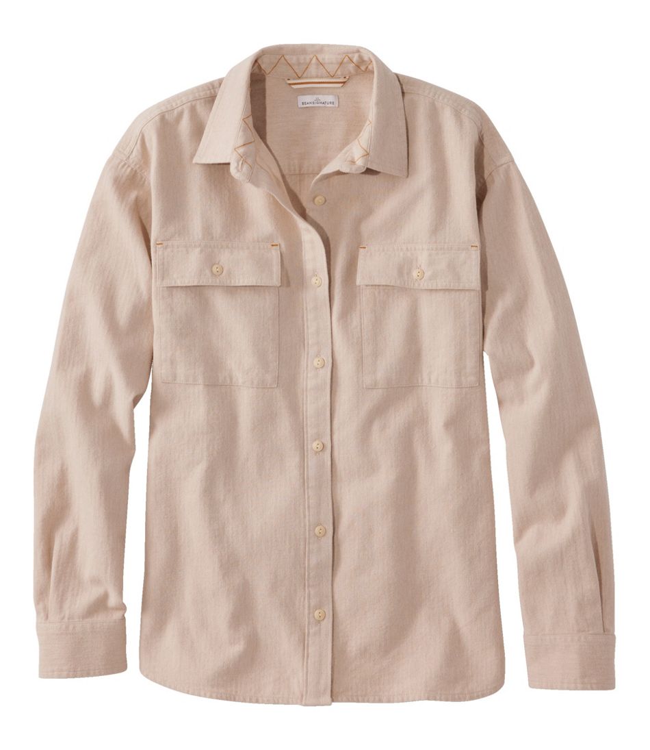 Women's Signature Camp Flannel Shirt, Heather - L.L.Bean Latest