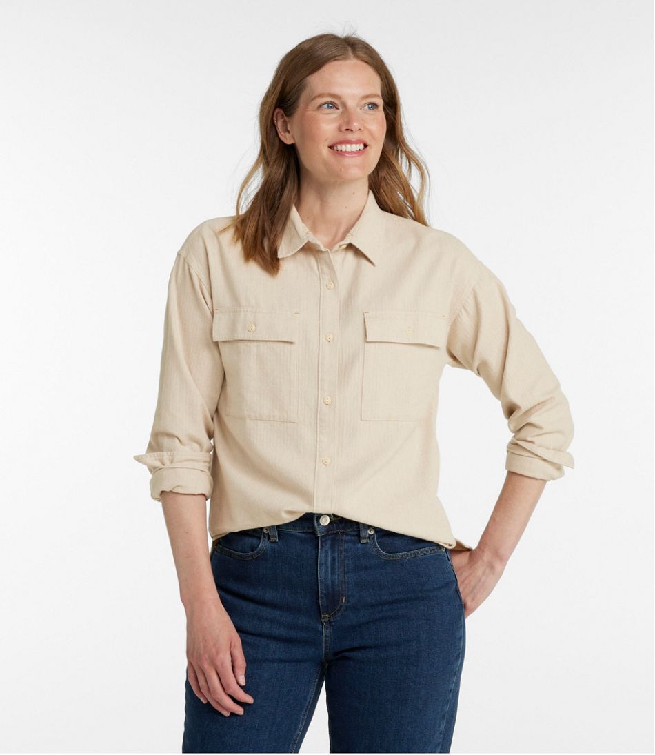 Women's Signature Camp Flannel Shirt, Heather - L.L.Bean Latest