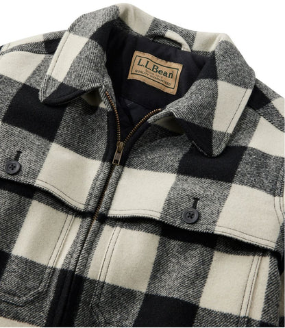 Women's Maine Guide Zip Front Jac-Shirt with Primaloft, Plaid - L.L.Bean Top Pick