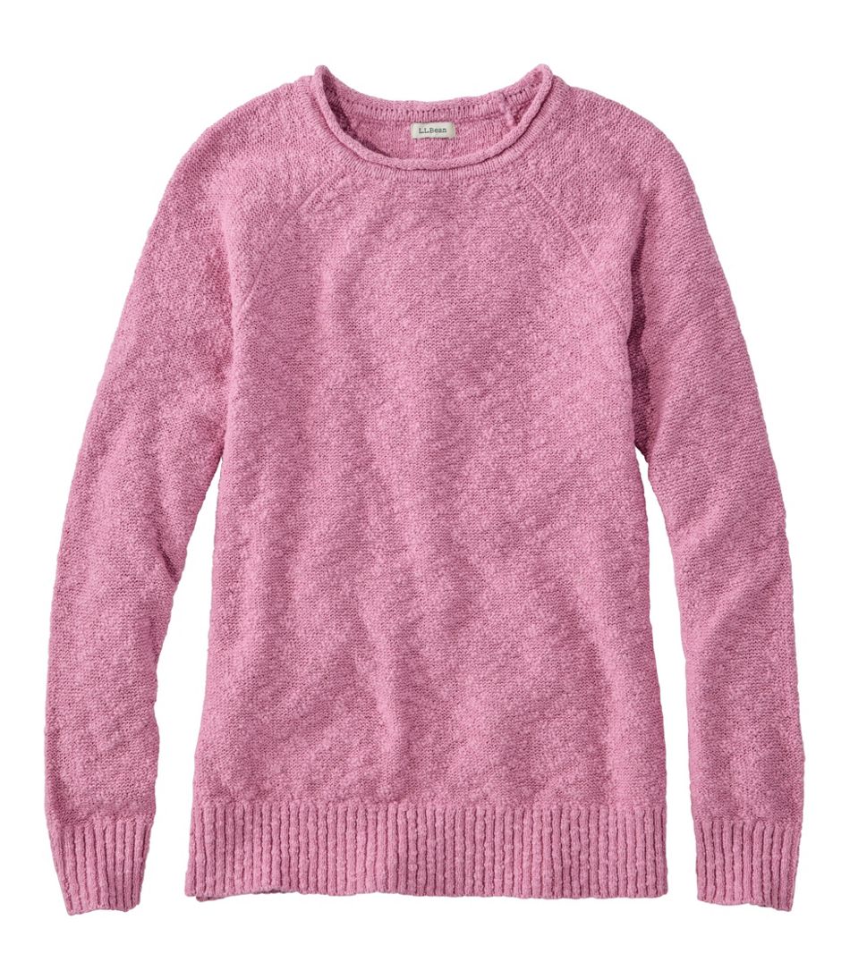 Women's Midweight Cotton Slub Rollneck Pullover - L.L.Bean Popular