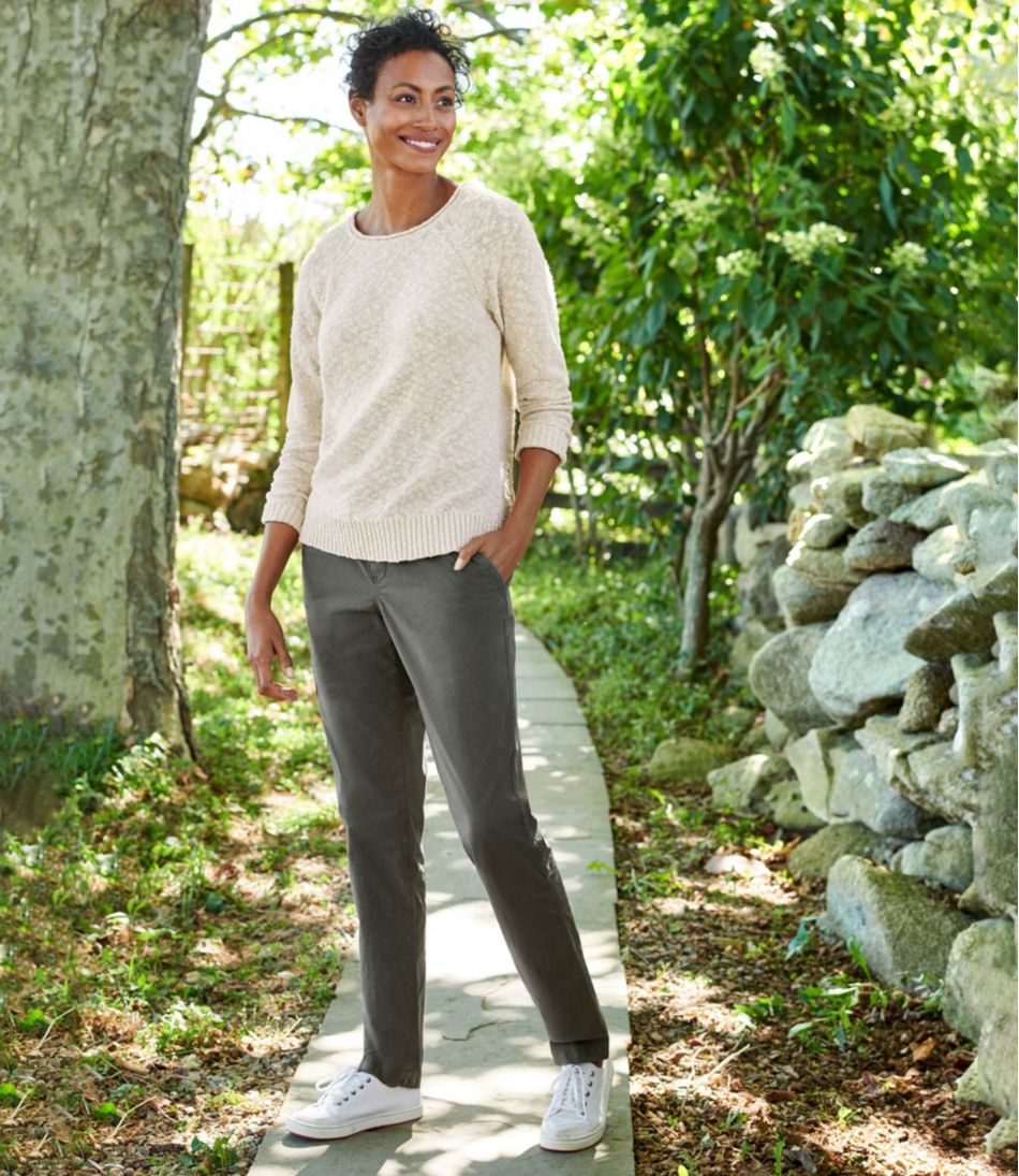 Women's Midweight Cotton Slub Rollneck Pullover - L.L.Bean Popular