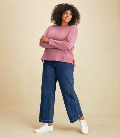 Women's Wicked Soft Cotton/Cashmere Crewneck Sweater - L.L.Bean Trending