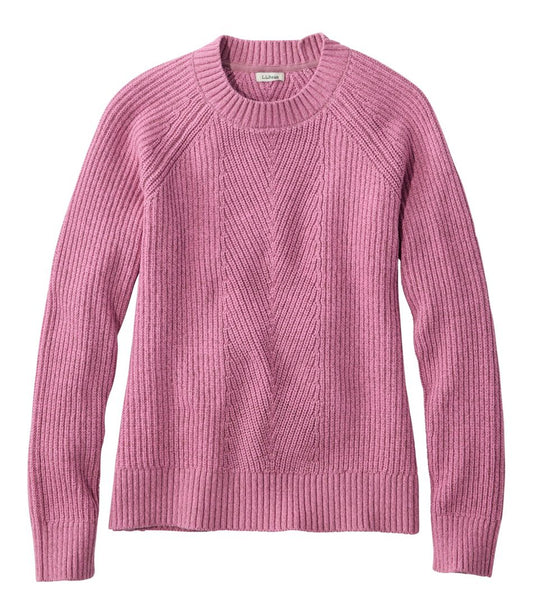 Women's Mariner Shaker Sweater, Crewneck - L.L.Bean Exclusive
