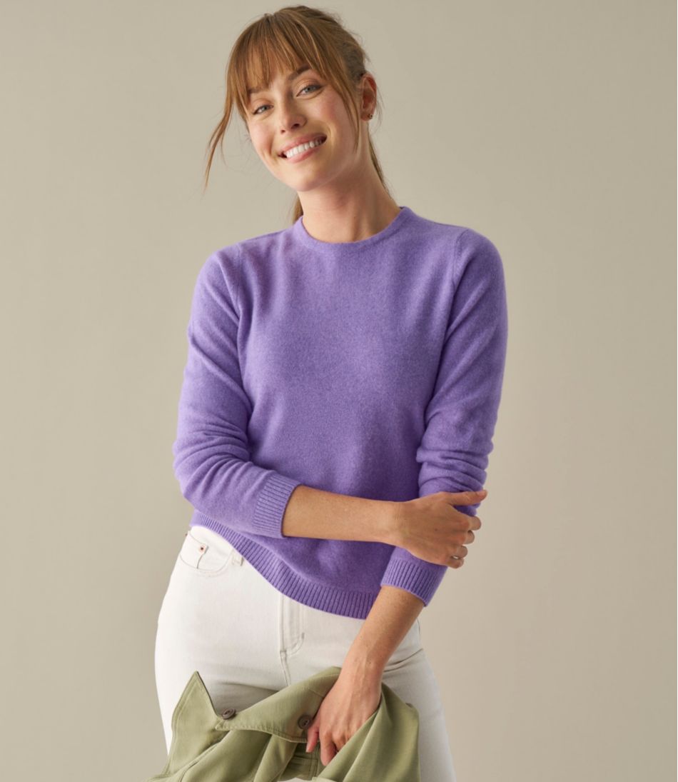 Women's Classic Cashmere, Crewneck - L.L.Bean Essential