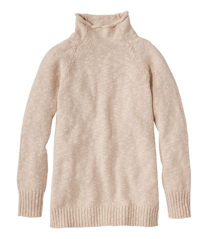 Women's Cotton Ragg Sweater, Funnelneck Pullover - L.L.Bean Everyday