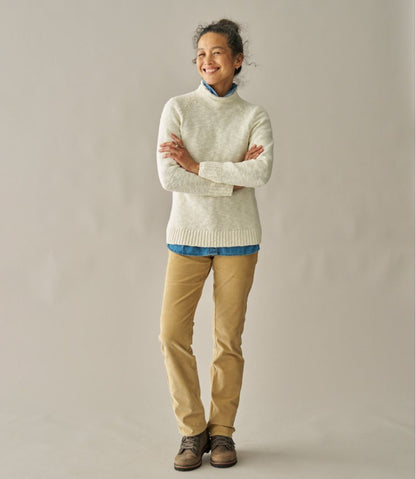 Women's Cotton Ragg Sweater, Funnelneck Pullover - L.L.Bean Everyday