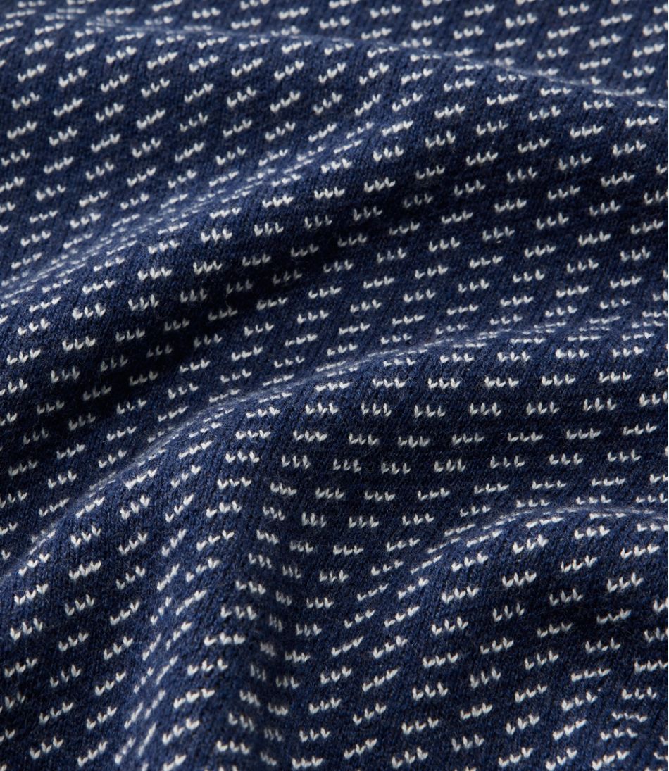Women's Wicked Soft Cotton/Cashmere Crewneck Sweater, Pattern - L.L.Bean Trusted