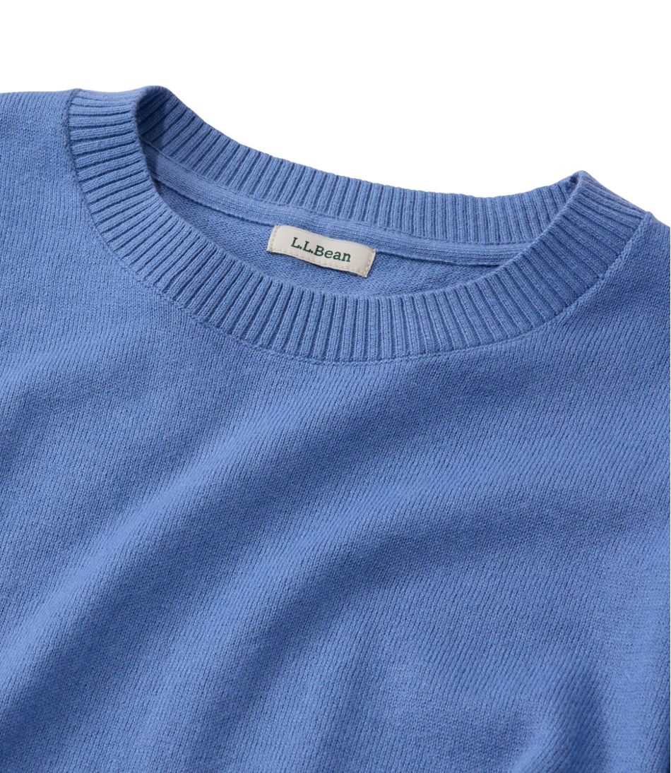Women's Cotton/Cashmere Sweater, Crewneck - L.L.Bean Featured