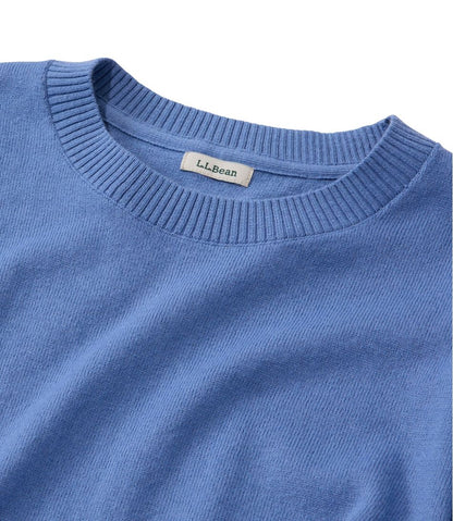 Women's Cotton/Cashmere Sweater, Crewneck - L.L.Bean Featured
