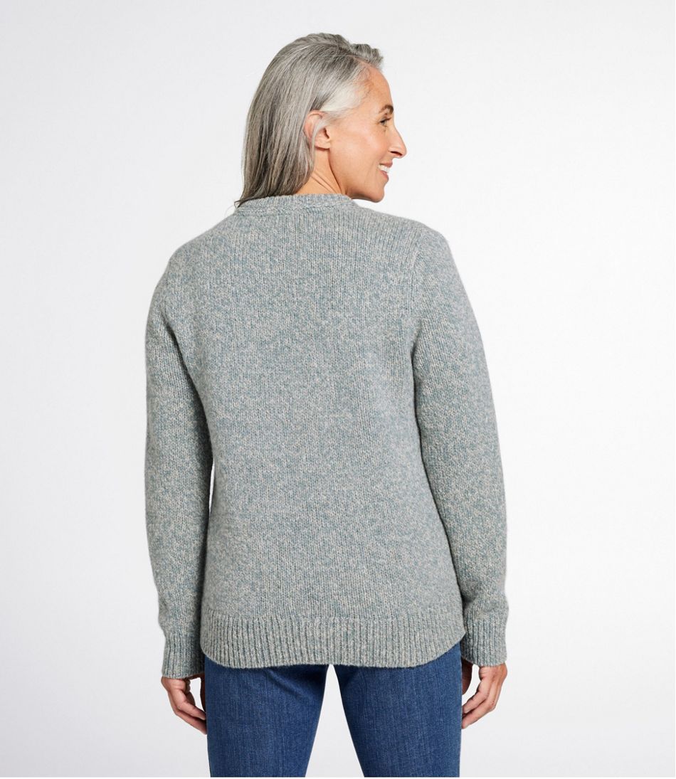 Women's Bean's Classic Ragg Wool Sweater, Crewneck - L.L.Bean Popular