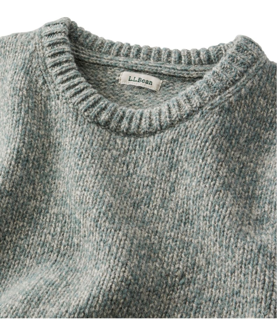 Women's Bean's Classic Ragg Wool Sweater, Crewneck - L.L.Bean Popular