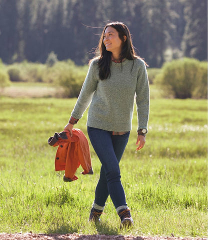 Women's Bean's Classic Ragg Wool Sweater, Crewneck - L.L.Bean Popular