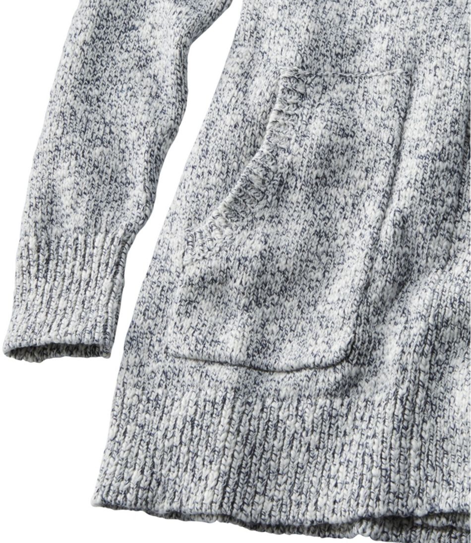 Women's Cotton Ragg Sweater, Open Cardigan - L.L.Bean Recommended