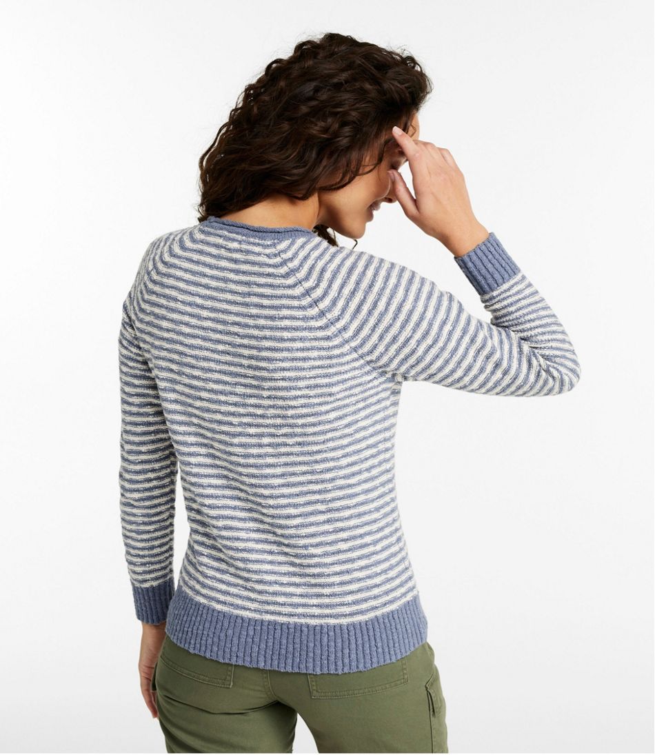 Women's Midweight Cotton Slub Rollneck Pullover Stripe - L.L.Bean Exclusive