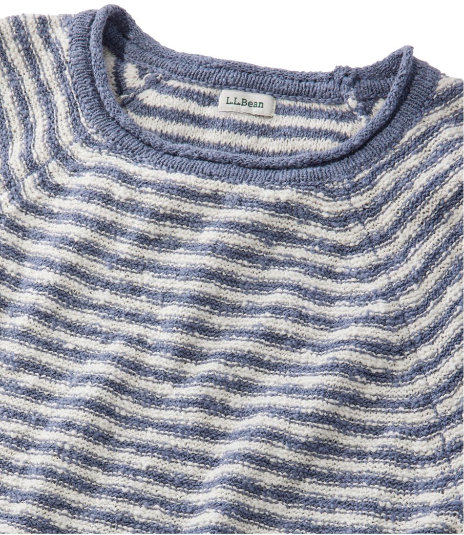 Women's Midweight Cotton Slub Rollneck Pullover Stripe - L.L.Bean Exclusive