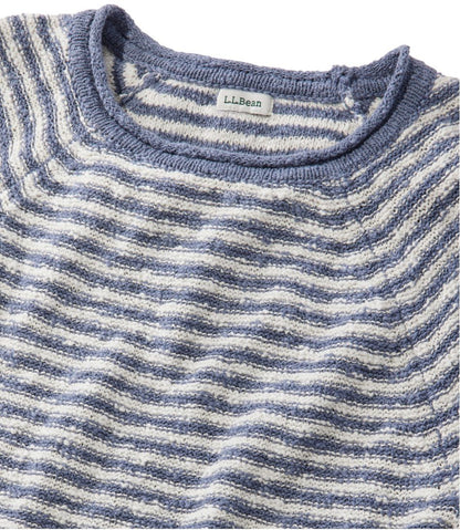 Women's Midweight Cotton Slub Rollneck Pullover Stripe - L.L.Bean Exclusive