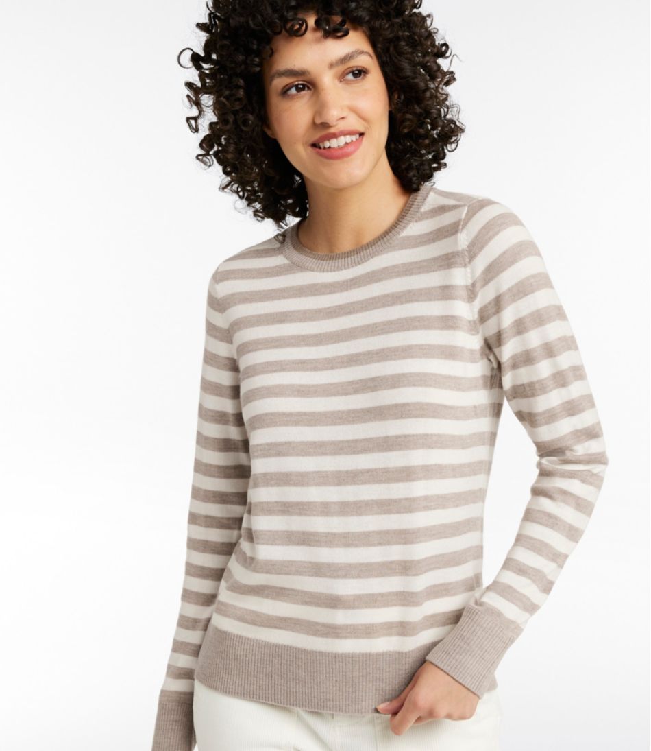 Women's Essential Merino Wool Sweater, Crewneck - L.L.Bean Latest