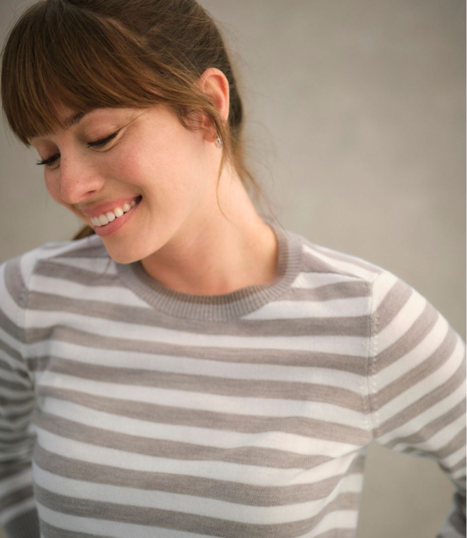 Women's Essential Merino Wool Sweater, Crewneck - L.L.Bean Latest
