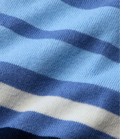Women's Cotton/Cashmere Sweater, Polo Stripe - L.L.Bean Top Pick