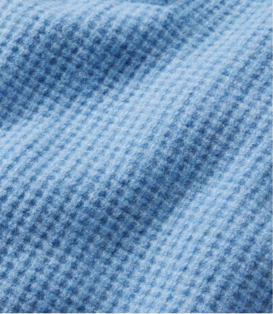 Women's SuperSoft Waffle Sweater, Polo - L.L.Bean Premium
