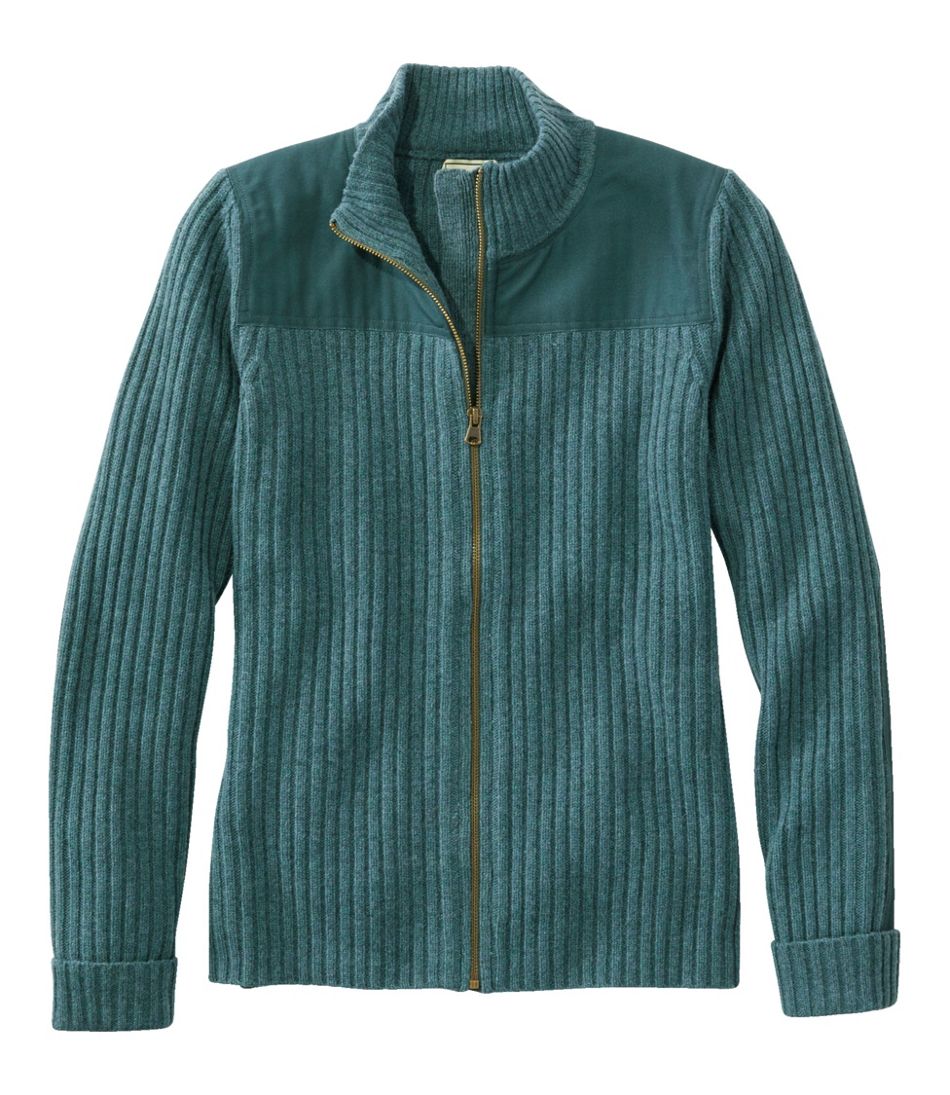 Women's Commando Sweater, Full-Zip - L.L.Bean New