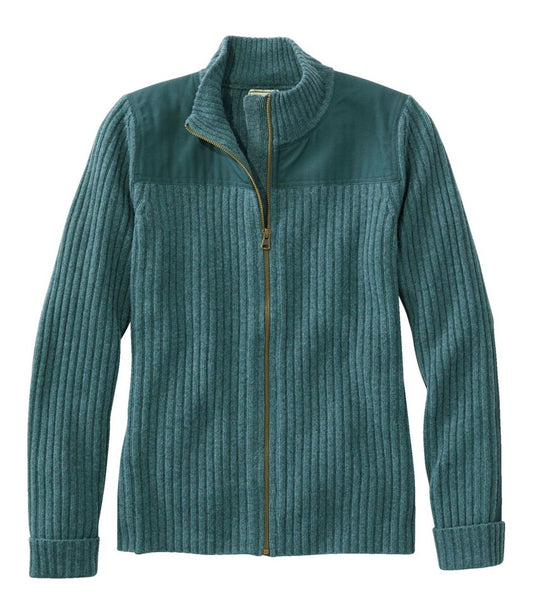 Women's Commando Sweater, Full-Zip - L.L.Bean New
