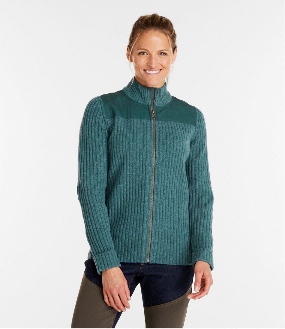 Women's Commando Sweater, Full-Zip - L.L.Bean New