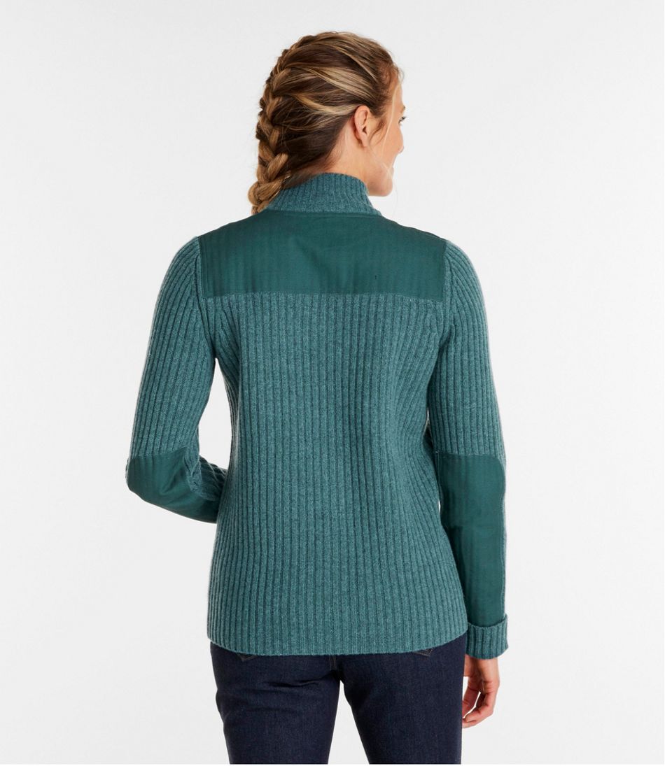 Women's Commando Sweater, Full-Zip - L.L.Bean New