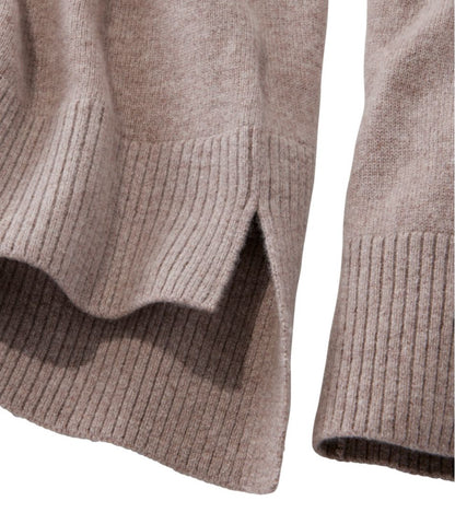 Women's Classic Cashmere Sweater, Relaxed Mockneck - L.L.Bean Featured