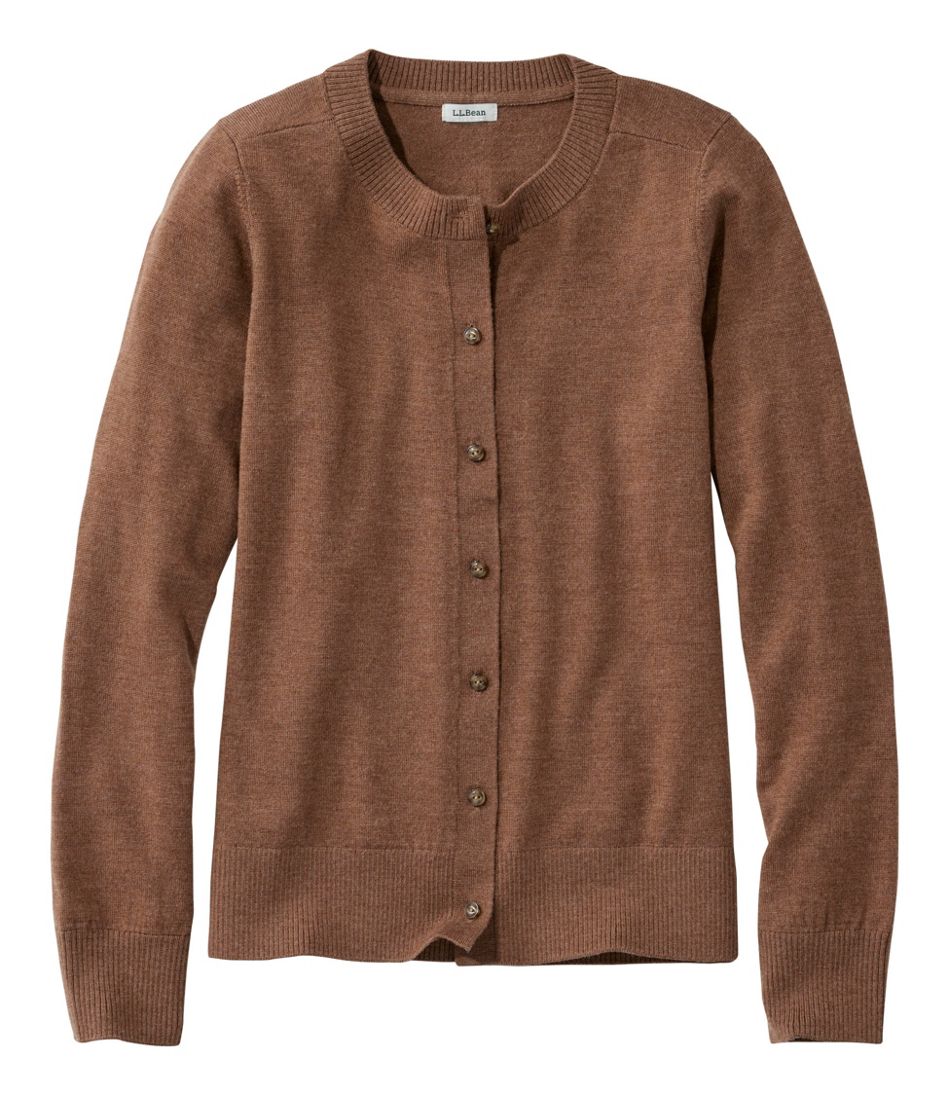 Women's Essential Merino Wool Sweater, Cardigan - L.L.Bean Popular