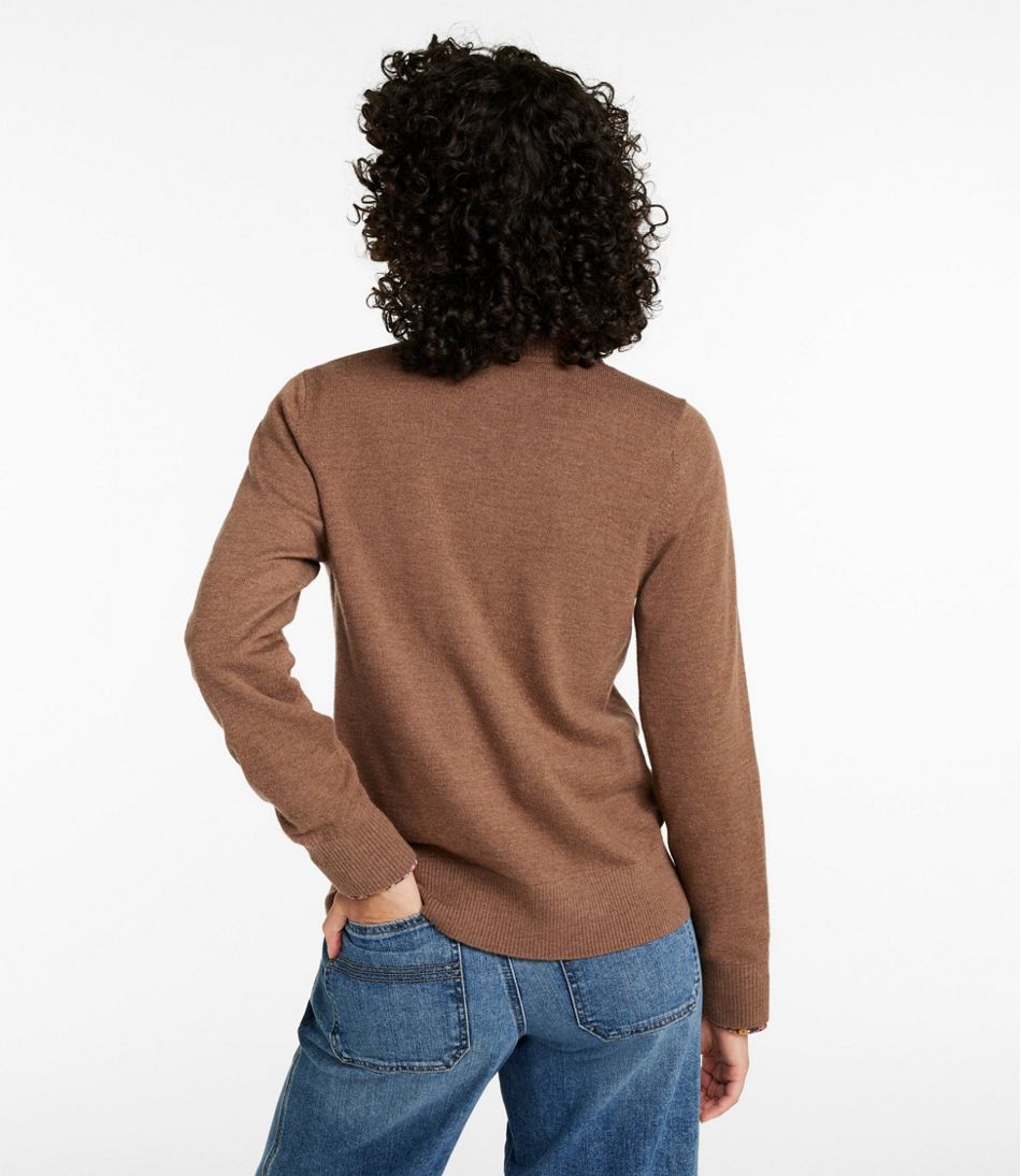 Women's Essential Merino Wool Sweater, Cardigan - L.L.Bean Popular