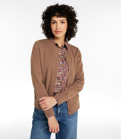 Women's Essential Merino Wool Sweater, Cardigan - L.L.Bean Popular