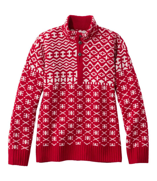 Women's Signature Kingfield Merino Wool Sweater, Fair Isle - L.L.Bean Exclusive
