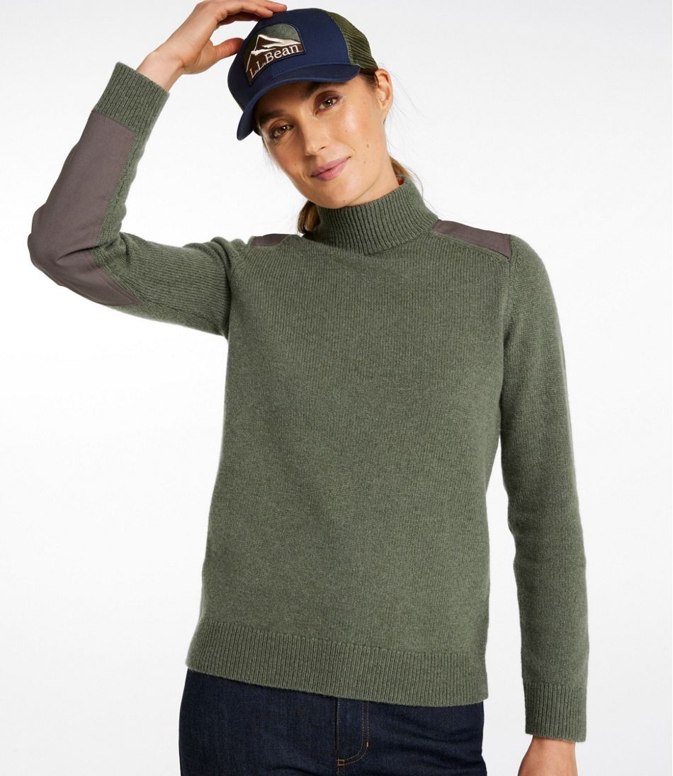 Women's Maine Guide Lightweight Lambswool Sweater - L.L.Bean Signature