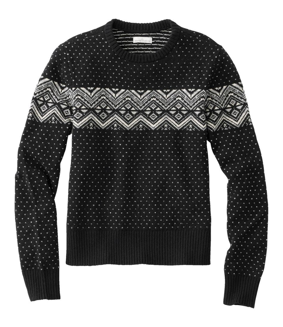 Women's Signature Camp Merino Wool Sweater, Pullover Novelty - L.L.Bean Quality