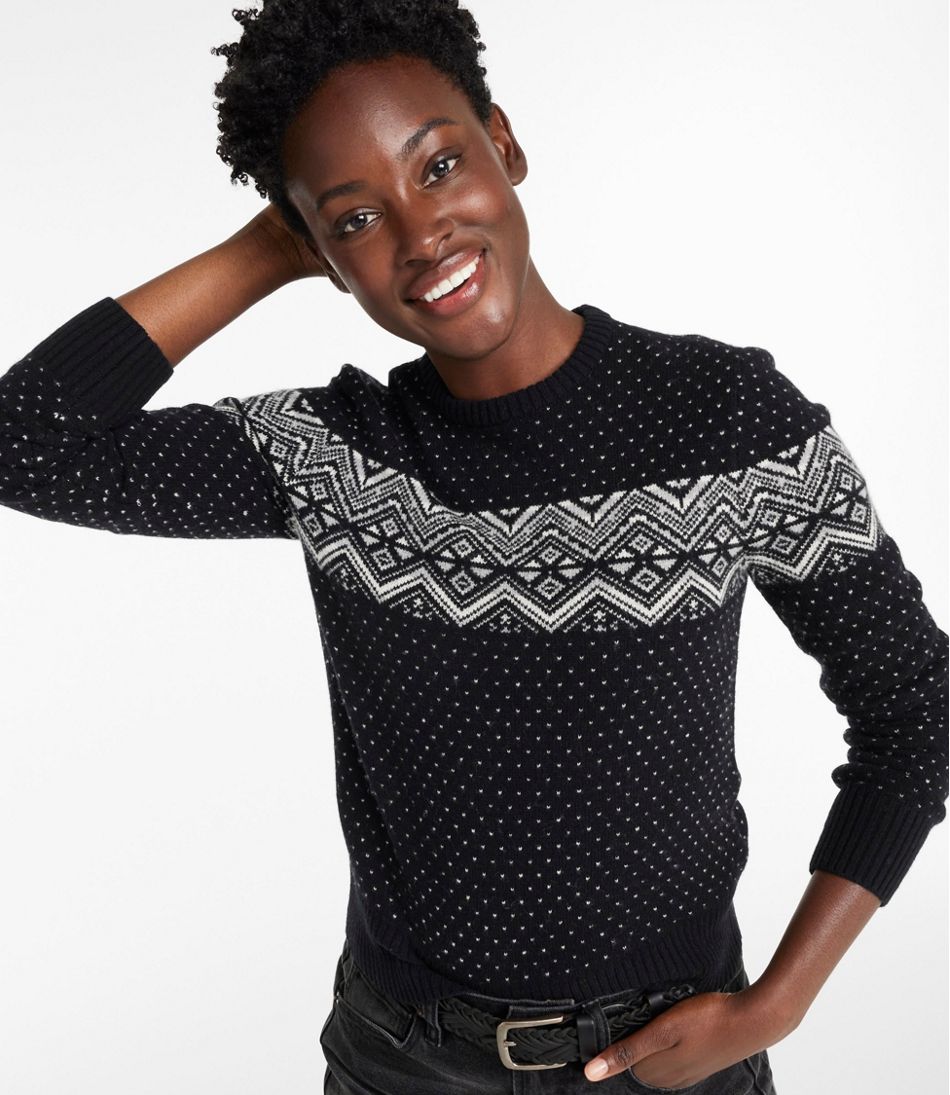 Women's Signature Camp Merino Wool Sweater, Pullover Novelty - L.L.Bean Quality
