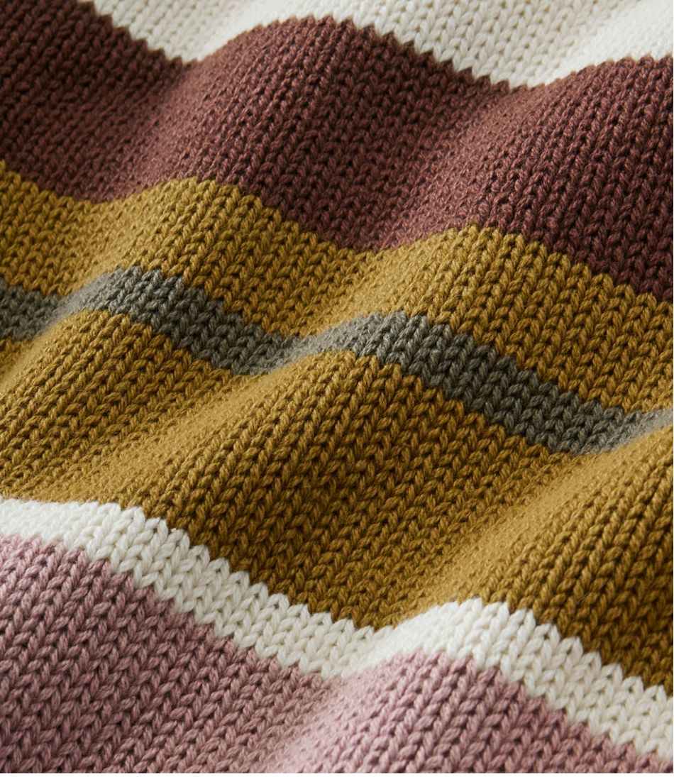 Women's Signature Original Cotton Sweater, Rollneck Stripe - L.L.Bean Trusted